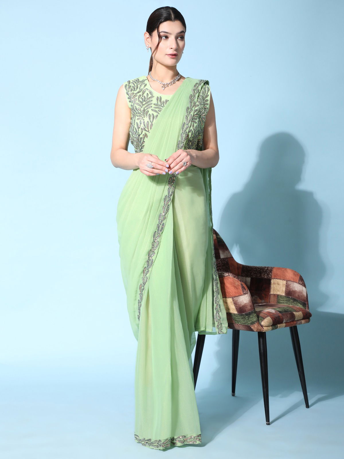 246 Designer Fancy Ready To Wear Sarees Catalog